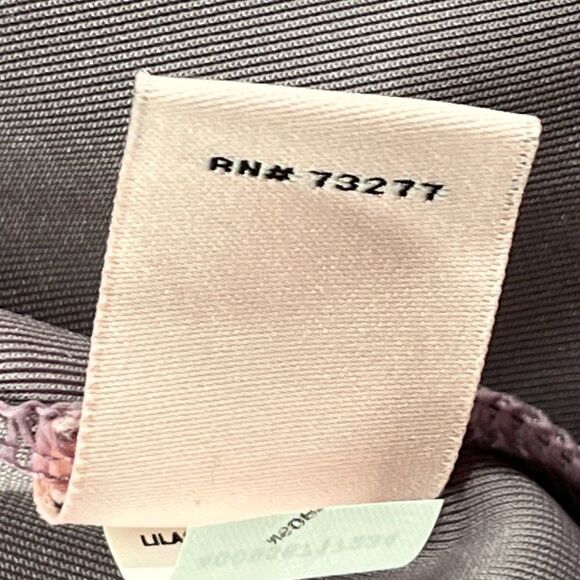 VTG Y2K Juicy Couture Lilac Shimmer Zip Up Velour Track Jacket - Picture 13 of 14